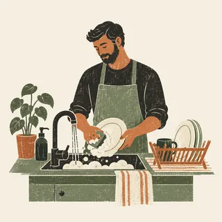 Bulaşık yıkamak